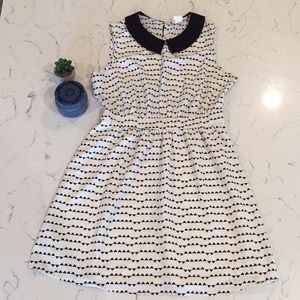 Black and white dress